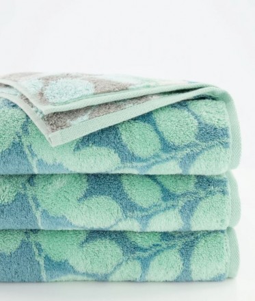 Полотенце 50х100 Cawo HARMONY FLORAL 1086 47 jade