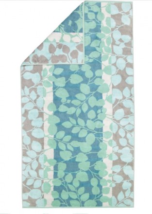 Полотенце 50х100 Cawo HARMONY FLORAL 1086 47 jade