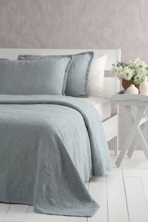 Покрывало 240х260 Pavia FLOREZ Yatak Yesil Зеленое 