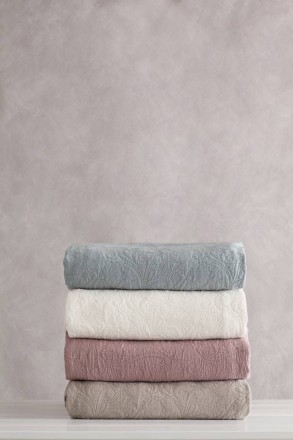 Покрывало 240х260 Pavia FLOREZ Yatak Yesil Зеленое 