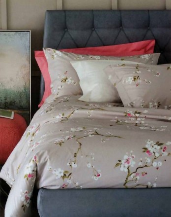 Постельное белье 2 спальное евро Svad Dondi SAKE 12 розовый