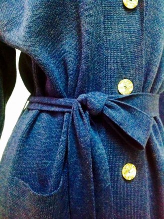 Халат Jaycris-Artesania Lena 2166 темно-синий