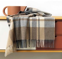 Плед 130x200 Eagle DUNDEE 100 grau-natur 