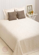 Покрывало 200х220 Luxberry Каменный цветок экрю