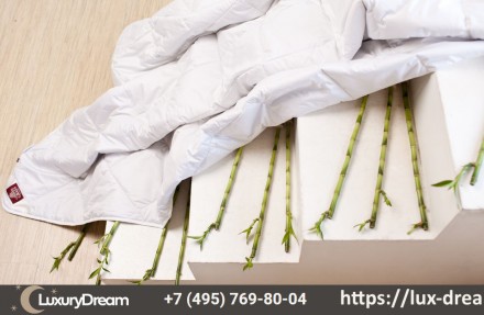 Одеяло бамбуковое всесезонное 220х240 German Grass Bamboo