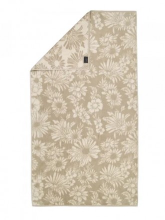 Полотенце 30х50 Cawo EDITION FLORAL 638 33 sand
