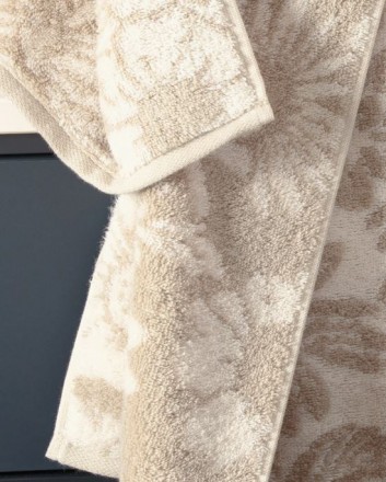 Полотенце 30х50 Cawo EDITION FLORAL 638 33 sand