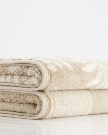 Полотенце 30х50 Cawo EDITION FLORAL 638 33 sand