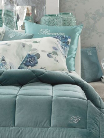 Покрывало 270х270 Blumarine BLU VELVET 14 pine зеленое 