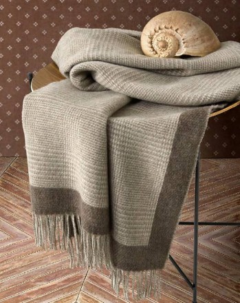 Плед 140х190 Somma HASTINGS col.022 naturale