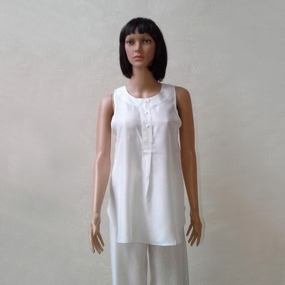 Пижама Rue Du Faubourg Ivoire белая