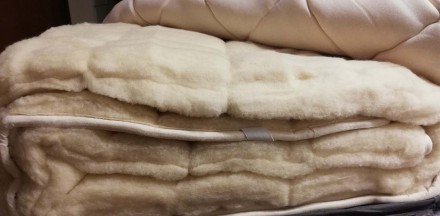 Наматрасник 160х200 Hefel PURE VELOUR (открытая шерсть) 