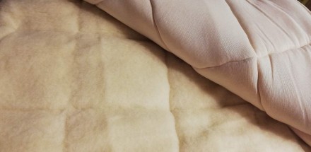 Наматрасник 160х200 Hefel PURE VELOUR (открытая шерсть) 