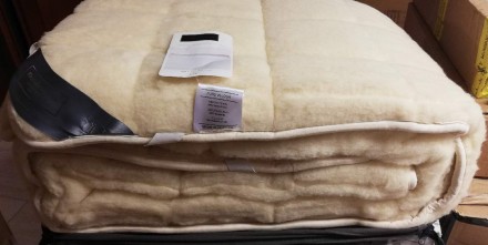 Наматрасник 160х200 Hefel PURE VELOUR (открытая шерсть) 