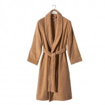 Халат Hamam HERITAGE NATURAL COTTON темно-карамельный