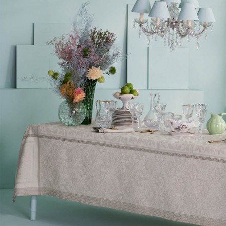 Скатерть 174х304 Garnier-Thiebaut HARMONIE BEIGE 