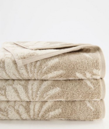 Полотенце 80х150 Cawo EDITION FLORAL 638 33 sand 