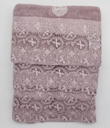 Набор полотенец 3 шт Arte Pura 4.880.PU - 405 FATA OLD (какао)