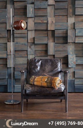 Плед 130х170 Luxberry Vandyck оранжевый-зеленый