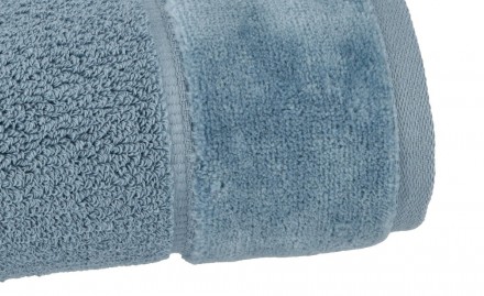 Полотенце 100х150 Vossen Pure 438 бирюзовое