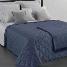 Покрывало 270x260 Trussardi SEAM LINE 4204 Notte синий 