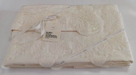 Постельное белье 2 спальное евро Palombella EMILIA cream