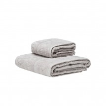 Набор полотенец 2 шт Roberto Cavalli JAGUAR 956 Grigio