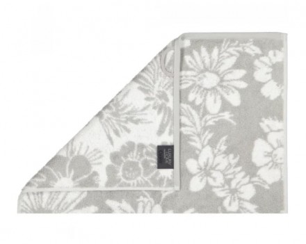Полотенце 30х50 Cawo EDITION FLORAL 638 76 platina
