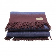 Плед 130х180 Somma JOHANNESBURG col.034 burgundy 