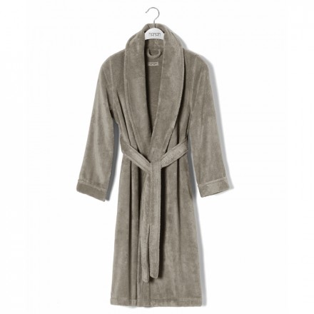 Халат махровый Hamam Pera серый