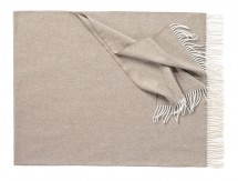 Плед шерстяной 130x200 BOSTON 201 sand