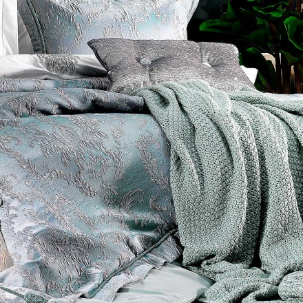 Покрывало в наборе 260x270 Zebra Casa MEGHAN Aqua 