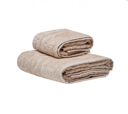 Набор полотенец 2 шт Roberto Cavalli JAGUAR 809 Beige