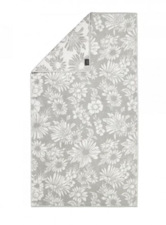 Полотенце 50х100 Cawo EDITION FLORAL 638 76 platina