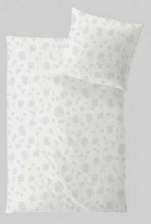 Постельное белье 2 спальное евро Hefel ROSE elfenbein