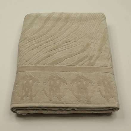 Полотенце 95х150 Roberto Cavalli OKAPI 809 Beige