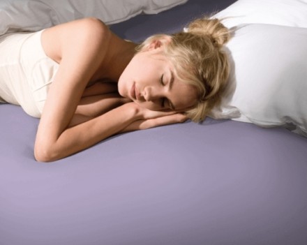 Простыня на резинке 140x200-160x200 Formesse Bella Donna Jersey 0525 Lilac