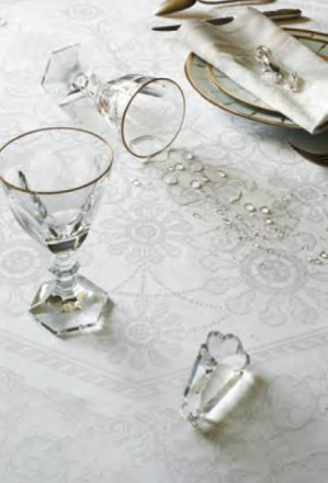 Скатерть 172х362 Garnier-Thiebaut GALERIE DES GLACES VERMEIL 