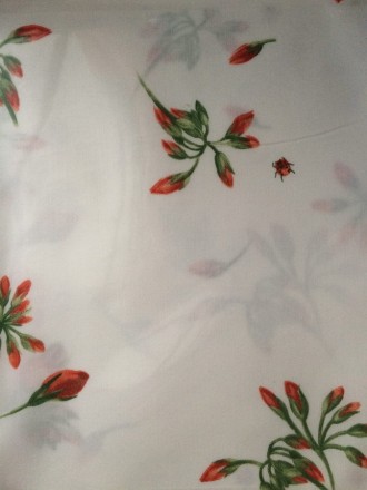 Постельное белье 2 спальное евро макси Mirabello Gerani оранжевое