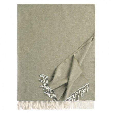 Плед шерстяной 130x200 BOSTON 188 schilf