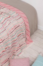 Покрывало 150x210 Luxberry Bali розовый-бирюзовый-бордо