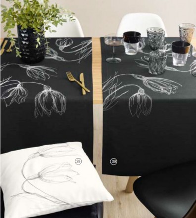 Дорожка 50х150 Sander BLACK DROPS (цвет 39)