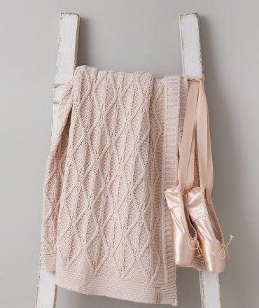 Плед 100x150 Luxberry Lux 46 пудра