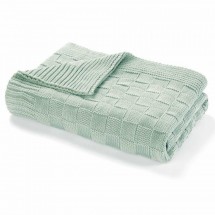 Плед 130x170 L'appartement Allan seafoam морская пена