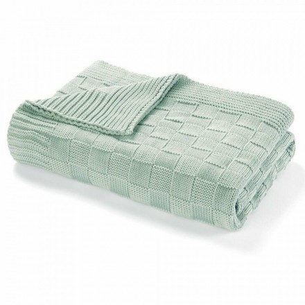 Плед 130x170 L'appartement Allan seafoam морская пена
