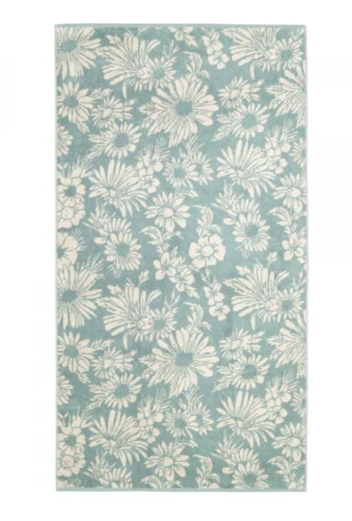 Полотенце 50х100 Cawo EDITION FLORAL 638 43 sage