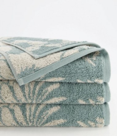 Полотенце 50х100 Cawo EDITION FLORAL 638 43 sage