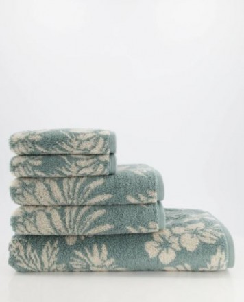Полотенце 50х100 Cawo EDITION FLORAL 638 43 sage