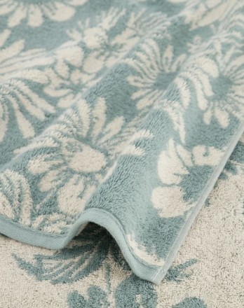 Полотенце 50х100 Cawo EDITION FLORAL 638 43 sage