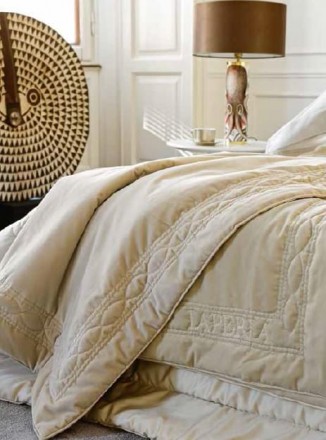 Покрывало 140х200 La Perla VELUTTO бежевое